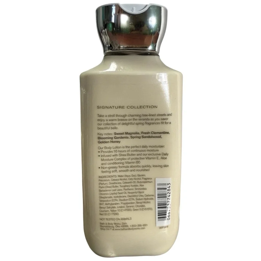 BATH & BODY WORKS Body Lotion SWEET MAGNOLIA & CLEMENTINE 8 oz‎